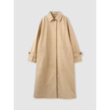 BEIGE | Women's LIGHT SOUTIEN COLLAR COAT | LaunchPark