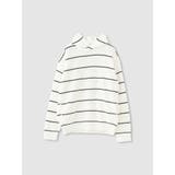 WHITE | CT COLLAB STRIPED HOODY | LaunchPark