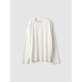 WHITE | Genderless PERFECT L/S T-SHIRT | LaunchPark