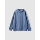 BLUE | Genderless FRENCH TERRY P/O HOODY | LaunchPark