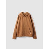 CAMEL | Genderless HYBRID SWEAT ZIP HOODY | LaunchPark