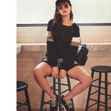 配色デザインスウェットトップス＆ショートパンツセット | LAYLA | 詳細画像7 