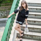 配色デザインスウェットトップス＆ショートパンツセット | LAYLA | 詳細画像14 