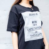 シフォンワッペンロゴプリントTシャツ | LAYLA | 詳細画像2 