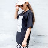 シフォンワッペンロゴプリントTシャツ | LAYLA | 詳細画像3 