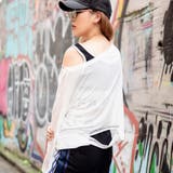 ボートネックバック英字カッティングTシャツ | LAYLA | 詳細画像11