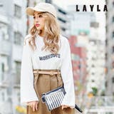 ルーズスウェット配色ワンピース レディースファッション 通販 | LAYLA | 詳細画像1 