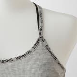 盛れるカップ付ロゴラインブラトップ レディースファッション通販 キャミ | LAYLA | 詳細画像6 