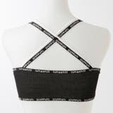 盛れるカップ付ロゴラインブラトップ レディースファッション通販 キャミ | LAYLA | 詳細画像1 