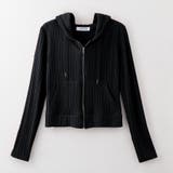 ブラック | 【韓国発】変形プリーツリラクシングパーカー レディースファッション通販 トップス | LAYLA