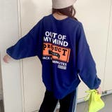 バックネオンロゴ使いビッグプルオーバー 超BIG スウェット | LAYLA | 詳細画像1