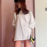 バックネオンロゴ使いビッグプルオーバー 超BIG スウェット | LAYLA | 詳細画像4