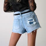 【韓国発】ダメージデニムショートパンツ レディースファッション通販 デニム | LAYLA | 詳細画像3 