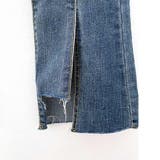 前スリットセンターラインデニムパンツ レディースファッション通販 デニムパンツ | LAYLA | 詳細画像14 