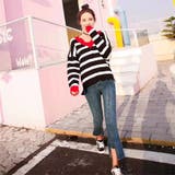 前スリットセンターラインデニムパンツ レディースファッション通販 デニムパンツ | LAYLA | 詳細画像2 