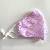 ピンク系 | スパンコール付グリッターマスク 成人用 キラキラ | LAYLA