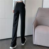 ハイウエストスタイルアップルーズパンツ ファッション通販 女性 | LAYLA | 詳細画像5 