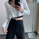 ハイウエストスタイルアップルーズパンツ ファッション通販 女性 | LAYLA | 詳細画像6 