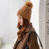 ぽんぽん付サイドステッチニット帽 ファッション通販 女性 | LAYLA | 詳細画像6