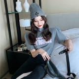 バブルスリーブプチハイネックロゴTシャツ ファッション通販 女性 | LAYLA | 詳細画像18