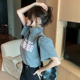 バブルスリーブプチハイネックロゴTシャツ ファッション通販 女性 | LAYLA | 詳細画像19