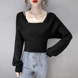 見せかけショートニット 女性 レディース | LAYLA | 詳細画像6