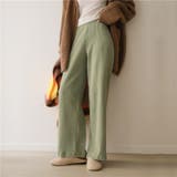 リブワイドカラーパンツ 女性 レディース | LAYLA | 詳細画像13 