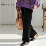 リブワイドカラーパンツ 女性 レディース | LAYLA | 詳細画像22 