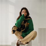 リブワイドカラーパンツ 女性 レディース | LAYLA | 詳細画像3 