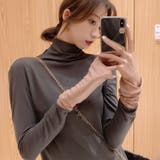 袖くしゅ配色ハイネックカットソー ファッション通販 女性 | LAYLA | 詳細画像10 