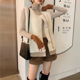 袖くしゅ配色ハイネックカットソー ファッション通販 女性 | LAYLA | 詳細画像12 