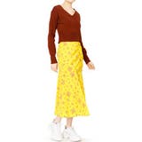 Floral Print Layered Skirt | LE CIEL BLEU outlet | 詳細画像3 