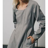 Contrast Stetch Dress | LE CIEL BLEU outlet | 詳細画像2 