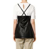 Faux Leather Cami Top | LE CIEL BLEU outlet | 詳細画像3 