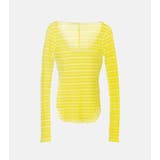 Teleco Rib Border Tops | LE CIEL BLEU outlet | 詳細画像1