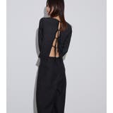 Lace-up Rib Knit | LE CIEL BLEU outlet | 詳細画像1 