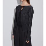 Lace-up Rib Knit | LE CIEL BLEU outlet | 詳細画像5 