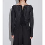 Lace-up Rib Knit | LE CIEL BLEU outlet | 詳細画像7 