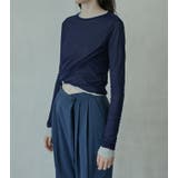 Double Layered Sheer Top | LE CIEL BLEU outlet | 詳細画像3 