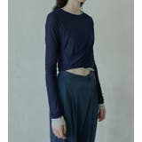 Double Layered Sheer Top | LE CIEL BLEU outlet | 詳細画像4 