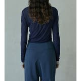 Double Layered Sheer Top | LE CIEL BLEU outlet | 詳細画像6 