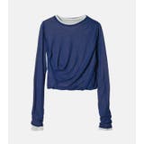 Double Layered Sheer Top | LE CIEL BLEU outlet | 詳細画像7 