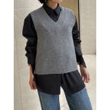 V-Neck Knit Vest | LE CIEL BLEU outlet | 詳細画像6 