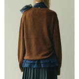 V-Neck Knit Pull | LE CIEL BLEU outlet | 詳細画像6 