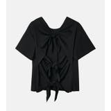 Bow Tie Back T-S | LE CIEL BLEU outlet | 詳細画像5 