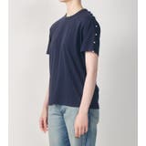 Boxy T-shirt w/P | LE CIEL BLEU outlet | 詳細画像3 