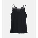 Black | Layered Cami Top | LE CIEL BLEU outlet