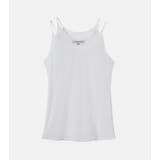 White | Layered Cami Top | LE CIEL BLEU outlet