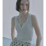 Ribbon-trimmed N | LE CIEL BLEU outlet | 詳細画像1 