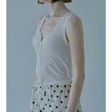 Ribbon-trimmed N | LE CIEL BLEU outlet | 詳細画像2 